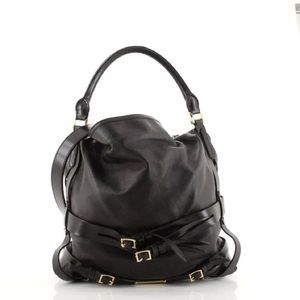 Burberry Bridle Gosford Hobo leather